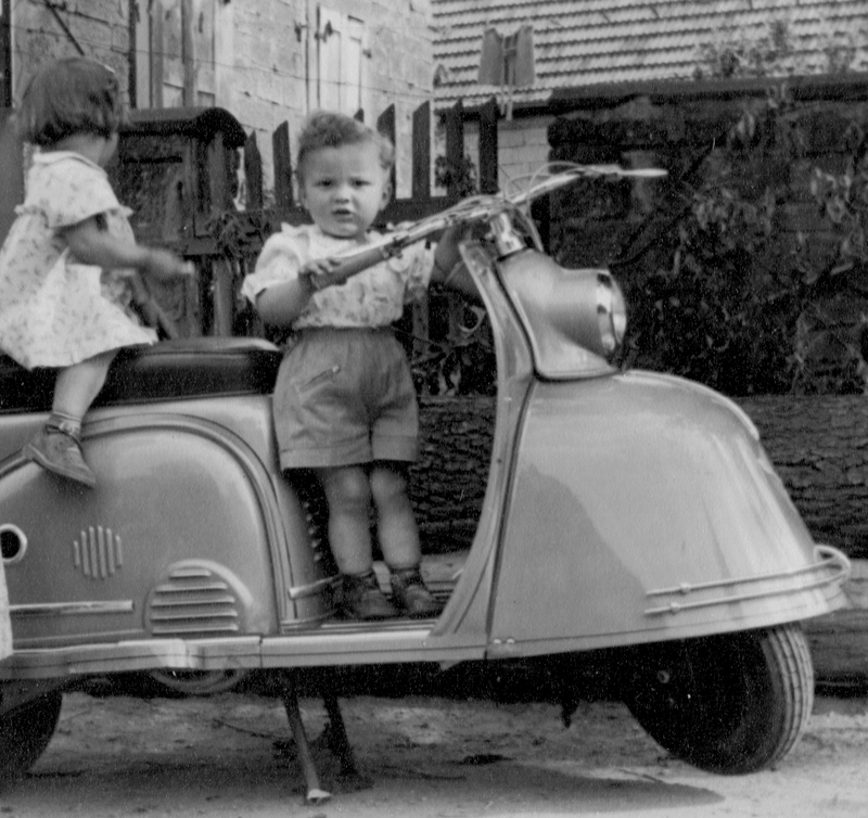 1955 bereits technisch interessiert