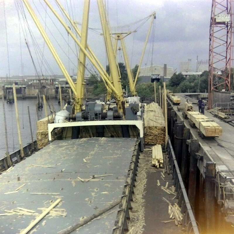 1970 Holz Laden in Archangelsk